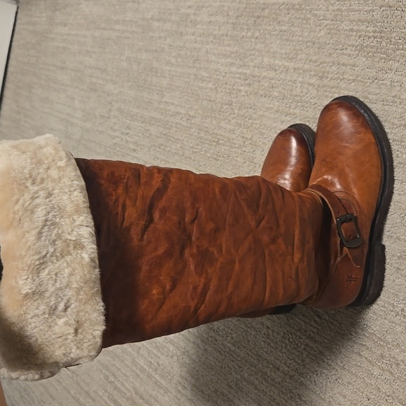 Frye Brown Over the Knee Boots - Picture 7 of 14